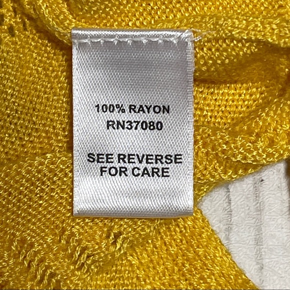 Cato Yellow Sweater XL EUC - Picture 4 of 5